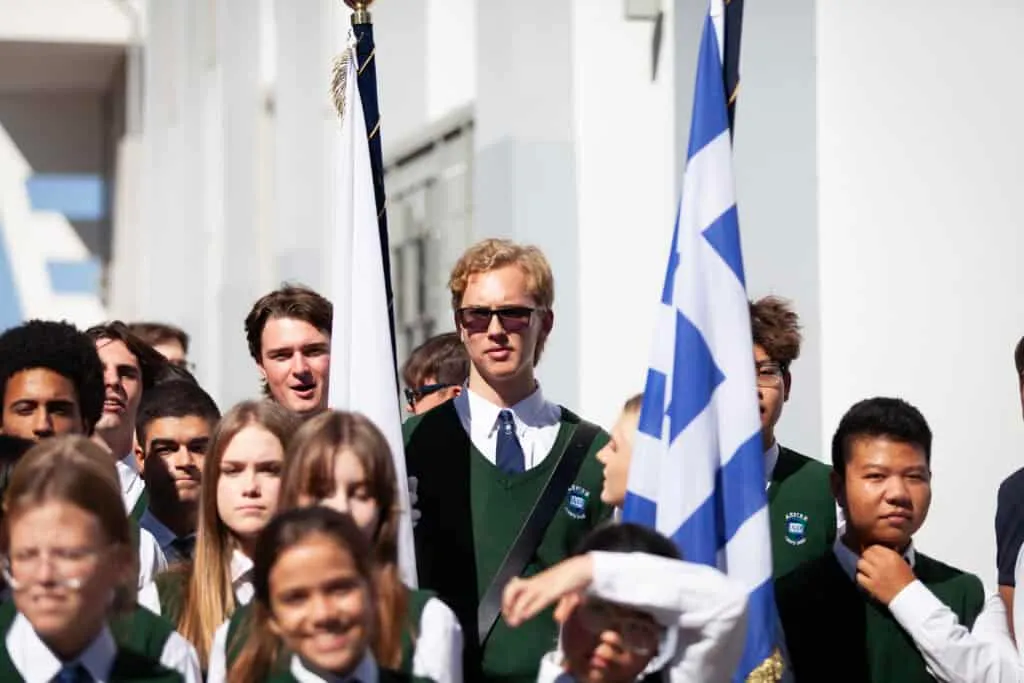 Aspire Private British School Paphos Cyprus - Students participated in the National Oxi Day Parade on 28th October 3 Aspire Private British School Paphos Cyprus - Ochi Day Parade 28.10.24 23 of 38