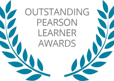  OUTSTANDING PEARSON LEARNER AWARD